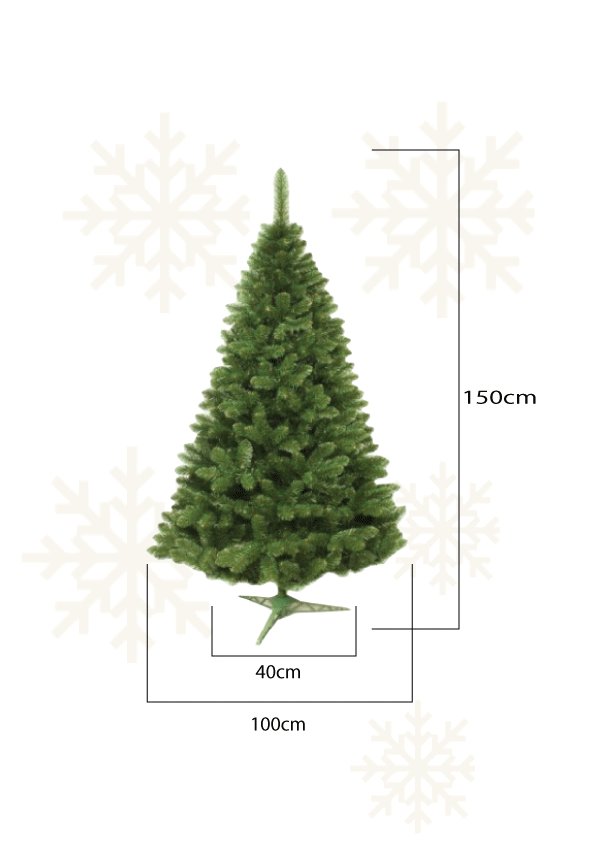 Vianočný-stromček-Jedľa-150cm-Classic